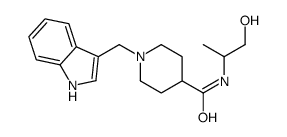 L-2-(1-Skatyl-4-isonipecotamido)-1-propanol structure