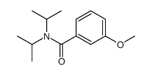 3-methoxy-N,N-di(propan-2-yl)benzamide Structure