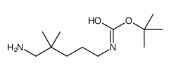 tert-Butyl (5-amino-4,4-dimethylpentyl)carbamate picture