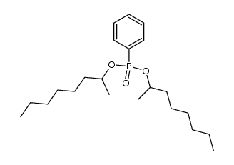 di-2-octyl phenylphosphonate Structure
