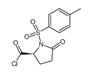 N-tosylpyroglutamyl chloride结构式