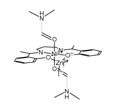 Ni(H2C(CH2NHCH(CH3)C6H4O)2)*ZnI2*(DMF)2结构式