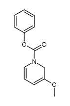 phenyl 3-methoxypyridine-1(2H)-carboxylate结构式