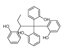 2-[1,1,1-tris(2-hydroxyphenyl)butan-2-yl]phenol结构式