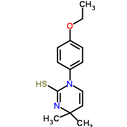 1-(4-Ethoxyphenyl)-4,4-dimethyl-3,4-dihydro-2(1H)-pyrimidinethione Structure