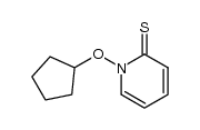 N-(cyclopentyloxy)pyridine-2-thione结构式