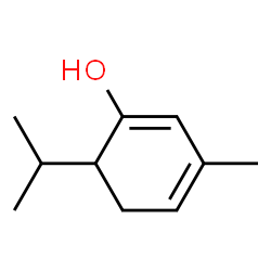 1,3-Cyclohexadien-1-ol,3-methyl-6-(1-methylethyl)-(9CI)结构式