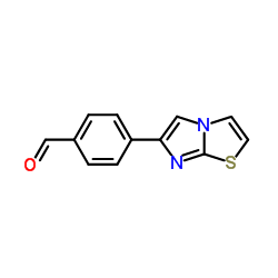 4-(Imidazo[2,1-b][1,3]thiazol-6-yl)benzaldehyde结构式