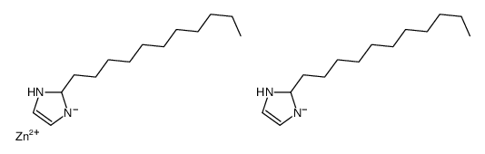 1H-Imidazole, 2-undecyl-, zinc salt structure
