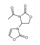 3-(3-acetyl-2-oxooxazolidin-4-yl)oxazol-2(3H)-one Structure