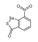 7-nitro-2,1-benzothiaselenol-3-one Structure