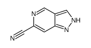 1H-Pyrazolo[4,3-c]pyridine-6-carbonitrile结构式