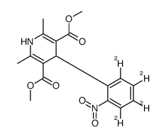 硝苯地平-D4结构式