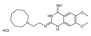 2-N-[2-(azocan-1-yl)ethyl]-6,7-dimethoxyquinazoline-2,4-diamine,hydrochloride Structure