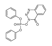 (4-oxo-1,2,3-benzotriazin-3-yl) diphenyl phosphate Structure
