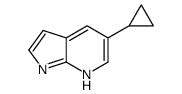 5-cyclopropyl-1H-pyrrolo[2,3-b]pyridine Structure