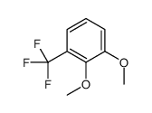 1,2-dimethoxy-3-(trifluoromethyl)benzene结构式