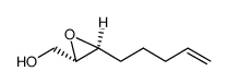 Oxiranemethanol,3-(4-pentenyl)- (9CI) Structure