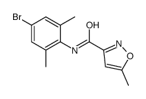 N-(4-bromo-2,6-dimethylphenyl)-5-methyl-1,2-oxazole-3-carboxamide Structure