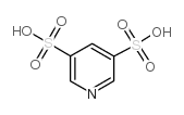 吡啶-3,5-二磺酸结构式