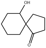 Spiro[4.5]decan-1-one, 6-hydroxy- Structure
