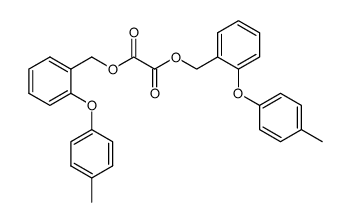 bis-(2-(4-methylphenoxy)benzyl) oxalate结构式