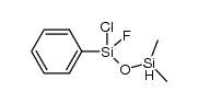 phenyl(dimethylsiloxy)fluorochlorosilane Structure