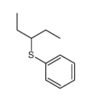 pentan-3-ylsulfanylbenzene结构式
