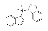 1-[2-(1H-inden-1-yl)propan-2-yl]-1H-indene Structure