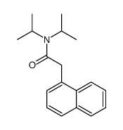 N,N-DIISOPROPYL-1-NAPHTHYLACETAMIDE结构式