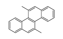 5,11-Dimethylchrysene Structure