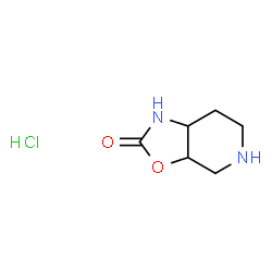 octahydro-[1,3]oxazolo[5,4-c]pyridin-2-one hydrochloride结构式