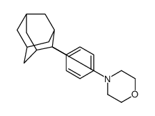 4-(2-phenyl-2-adamantyl)morpholine Structure