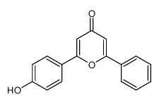 2-(4-hydroxyphenyl)-6-phenylpyran-4-one Structure