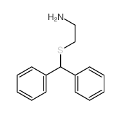 Ethanamine,2-[(diphenylmethyl)thio]-结构式