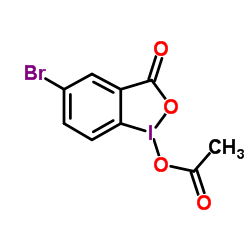 1-Acetoxy-5-bromo-1,2-benziodoxol-3(1H)-one Structure