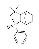 trimethyl(3-(phenylsulfonyl)bicyclo[2.2.1]hept-5-en-2-yl)silane Structure