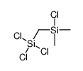 trichloro-[[chloro(dimethyl)silyl]methyl]silane Structure
