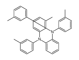 1-N,1-N,2-N,2-N-tetrakis(3-methylphenyl)benzene-1,2-diamine结构式