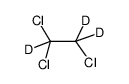 1,1,2-trichloroethane (1,2,2-d3)结构式