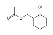 acetic acid-(2-chloro-cyclohexylmethyl ester)结构式