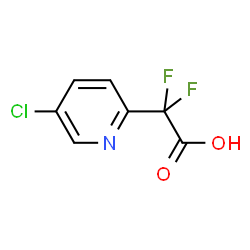 2-(5-Chloropyridin-2-yl)-2,2-difluoroacetic acid Structure