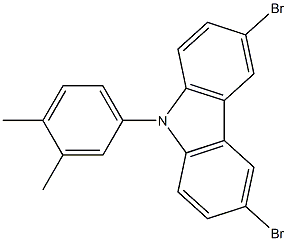 3,6-Dibromo-9-(3,4-dimethylphenyl)-9H-carbazole picture