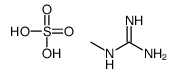 2-methylguanidine,sulfuric acid Structure