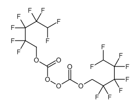 2,2,3,3,4,4,5,5-octafluoropentoxycarbonyloxy 2,2,3,3,4,4,5,5-octafluoropentyl carbonate Structure