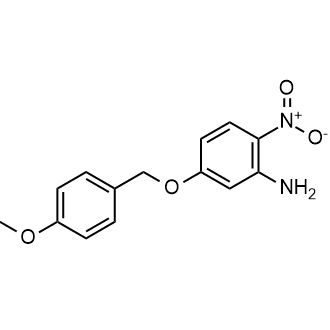 5-[(4-methoxyphenyl)methoxy]-2-nitro-aniline picture