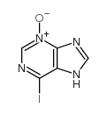 6-Iodopurine 3-oxide structure