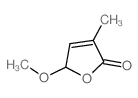 2(5H)-Furanone,5-methoxy-3-methyl-结构式