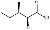 (2s,3r)-2-bromo-3-methylpentanoic acid structure