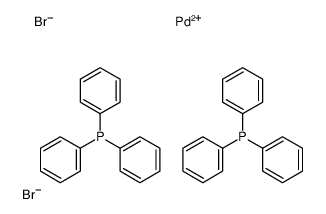 trans-Dibromobis(triphenylphosphine)palladium(II) picture